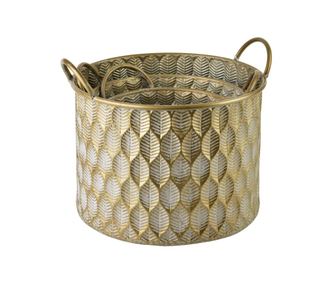 MARINA DARK Květináč L 27x27x20 cm