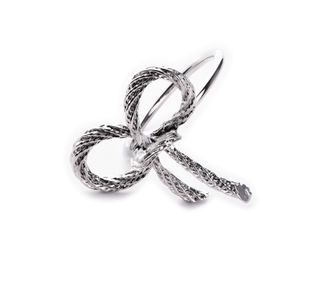 Držalo za prtičke ADRIANNE Srebrna Trak 5x4,8x4cm