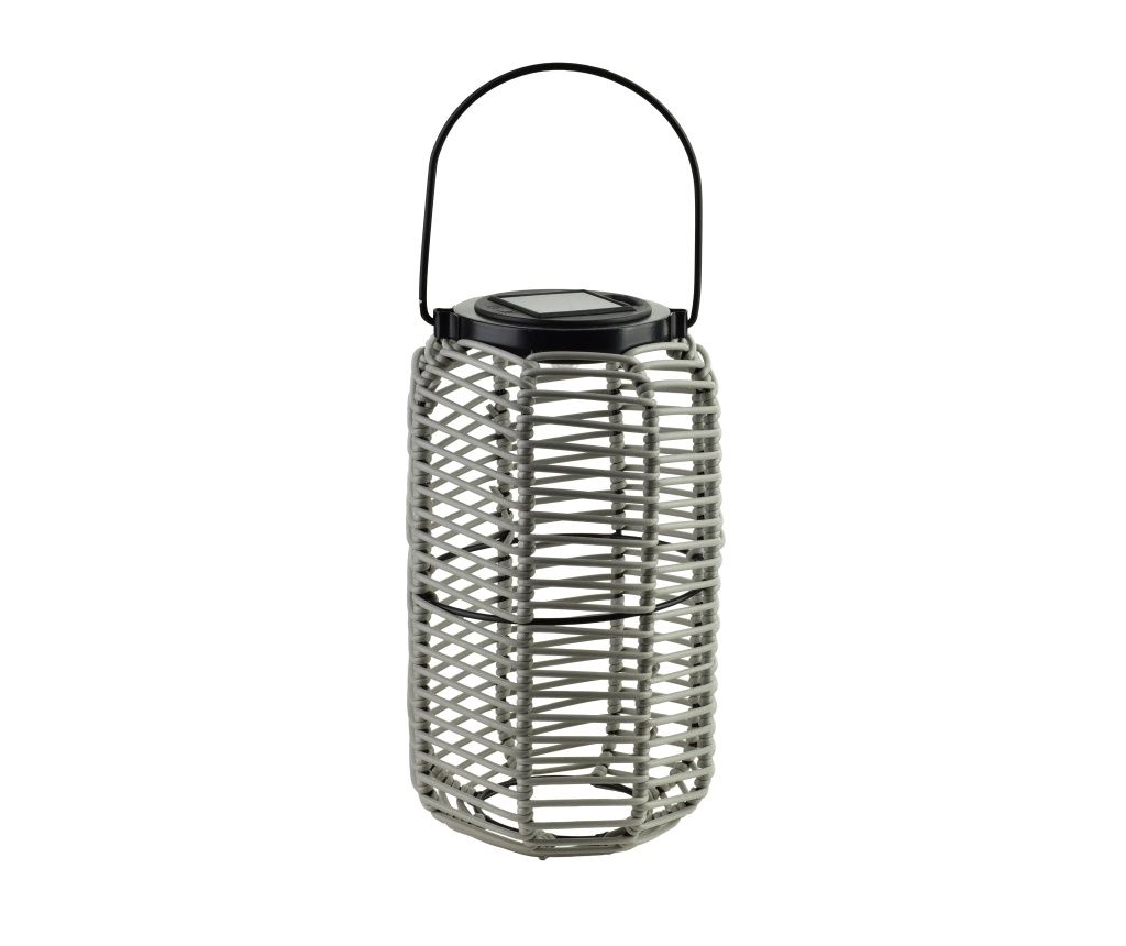 SOKKE GREY Sončna svetilka 15x15x25/36cm