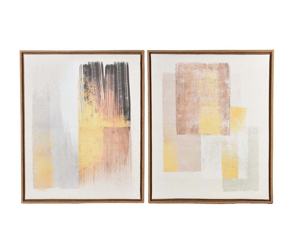 INGA Modern Bézs Képkészlet 2 db 40x50cm