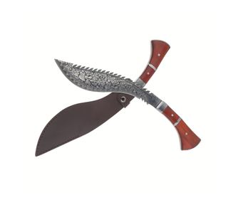 Maceta Outdoor 47 cm cu Husa, Lama Inox Curbata, Maner Ergonomic Antiderapant, Unealta pentru Gradina si Activitati in Natura