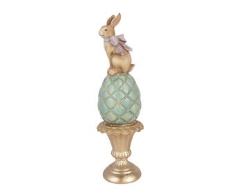 Húsvéti dekoráció polirezin többszínű Ø 8x29 cm