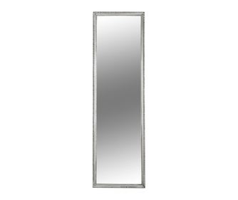 Malkia leseno ogledalo s srebrnim okvirjem 38x128 cm