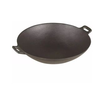 Wok din fontă Ø31 cm Kinghoff, potrivit pilta cu inductie KH 1109