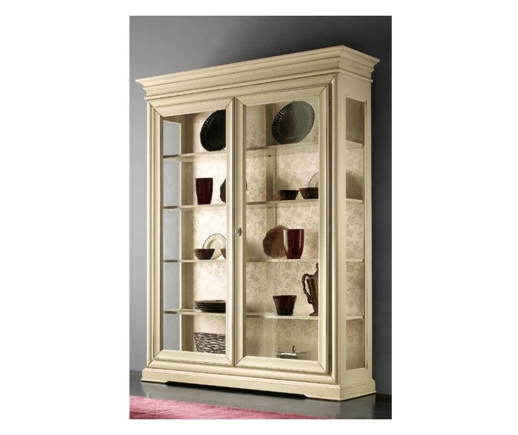 VANITY GLASS DOOR DISPLAY CABINET