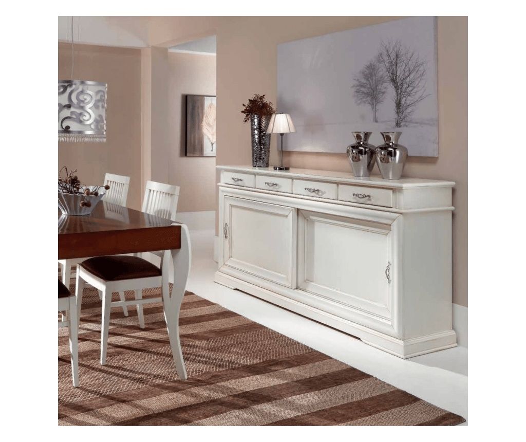 VANITY SLIDING DOOR CHEST OF DRAWERS