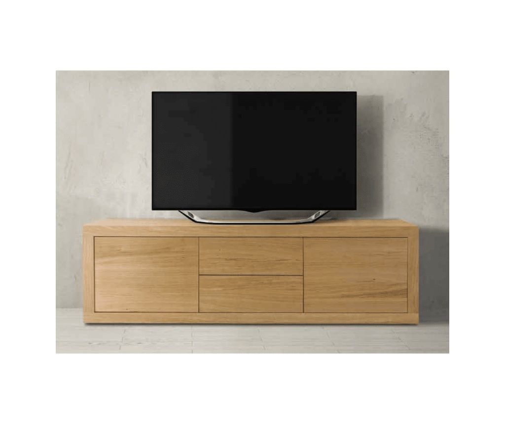 TV STAND - NATURAL WOOD