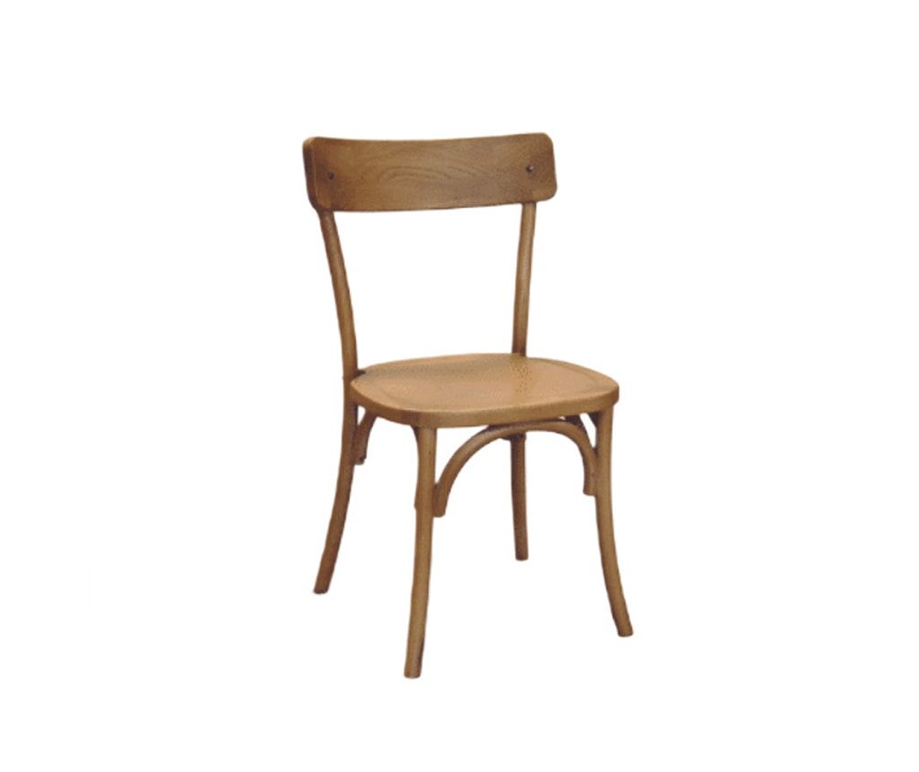 Times Chair, Distressed Wood - Natural Wood