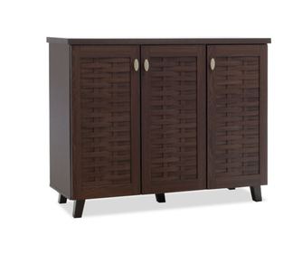 Шкаф за обувки, MANTAM, Орех, Пдч, 115.5х40х92см.