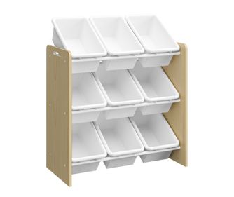 Organizator zaRaft MDF Naravna Plastika Bela 65x26,5/31x67 cm