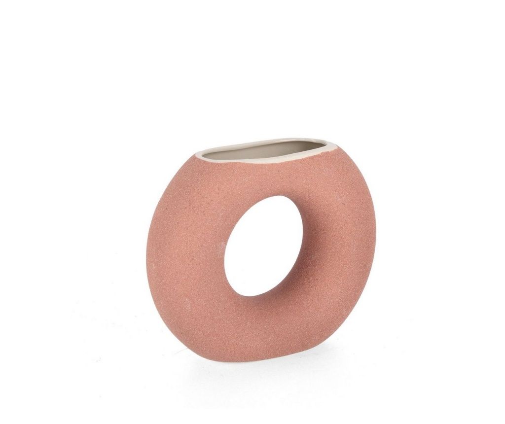 Loki Kőváza Terracotta 22,5x7,5x18,5h