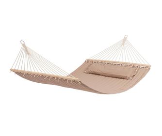 Selaya Kerti Hintaágy Taupe Textil Barna Fa 200x140