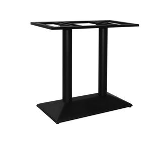 Основа за маса, HM409, Черен, Метал, 70х38х72см.