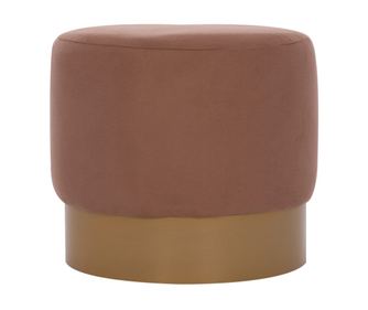 Табуретка, HM9260.04, Кафяв, Текстил, 35×40см.