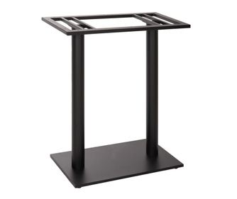 Основа за маса, HM478.01, Черен, Метал, 40х80х90см.