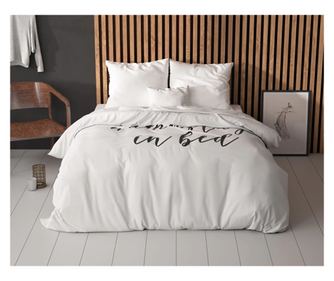 Спален комплект Sleeptime, Единично легло, Микрофибър, 1x Чаршаф 140x200/220 см, 1x Калъфка 60x70 см, Пере се, Антиалергичен