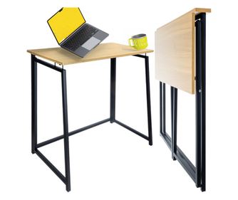 Birou pliabil Ruhhy pentru laptop, soluție modernă pentru muncă și studiu