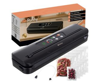 RUHHY 80 kPa vákuumfóliázó, beépített vágókéssel, 10 fóliával