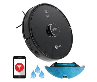 Прахосмукачка робот MAGNUM ONE с моп и приложение, бяла.