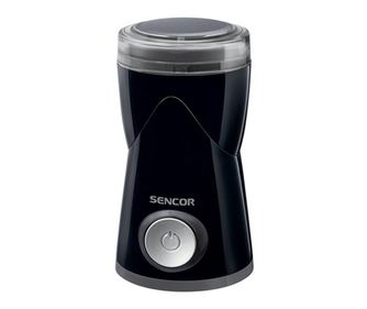 Młynek do kawy, pojemność 50 g, design Sencor, stabilny, czarny