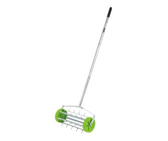 Draper Tools Аератор за трева с барабан, 450 мм, зелен