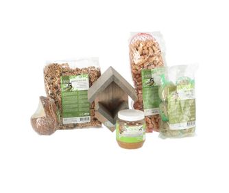 Esschert Design Kompletni set za hranjenje ptica, L