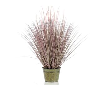 Umetna trava Emerald Pennisetum, 99 cm, v cinkani posodi