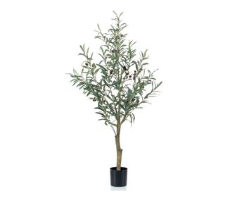 Emerald umetno oljčno drevo, 115 cm, v plastičnem loncu