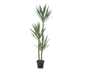 Umetna juka v loncu Emerald, 150 cm