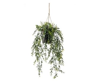 Umetna pušpanova grmovnica Emerald v loncu, 50 cm
