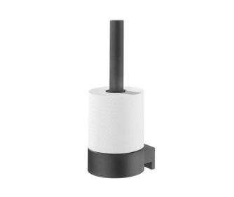 Nosilec za rezervne rolice Tiger Bold, mat črna