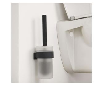 Držalo za WC krtačo Tiger Bold, mat črna