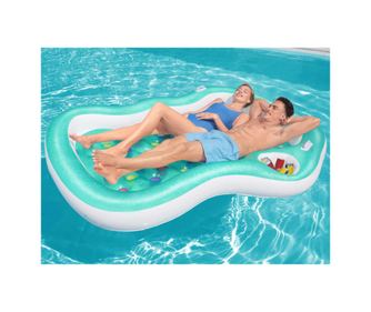 Bestway Double Designer Lounge medence úszógumi, 224x174 cm
