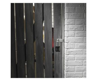 Master Lock Lambdaσφαλεια Συνδυασμού, Μαύρο, Αλουμίνιο, 40 mm 7640EURDBLKLH