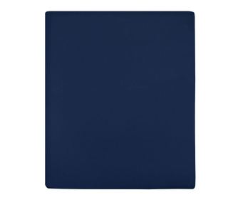 Posteljnina, 2 kosa, temno modra, 90x200 cm, bombaž