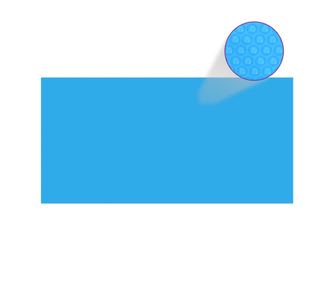 Medencefólia, kék, 488 x 244 cm, PE