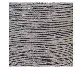 Capi Nature Rib Яйце саксия, Антрацит, 35x34 см, KOFZ932