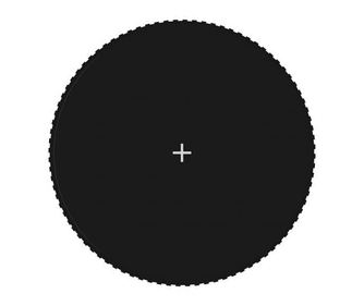 4.57 m Kulatá trampolína, černá, textilní materiál