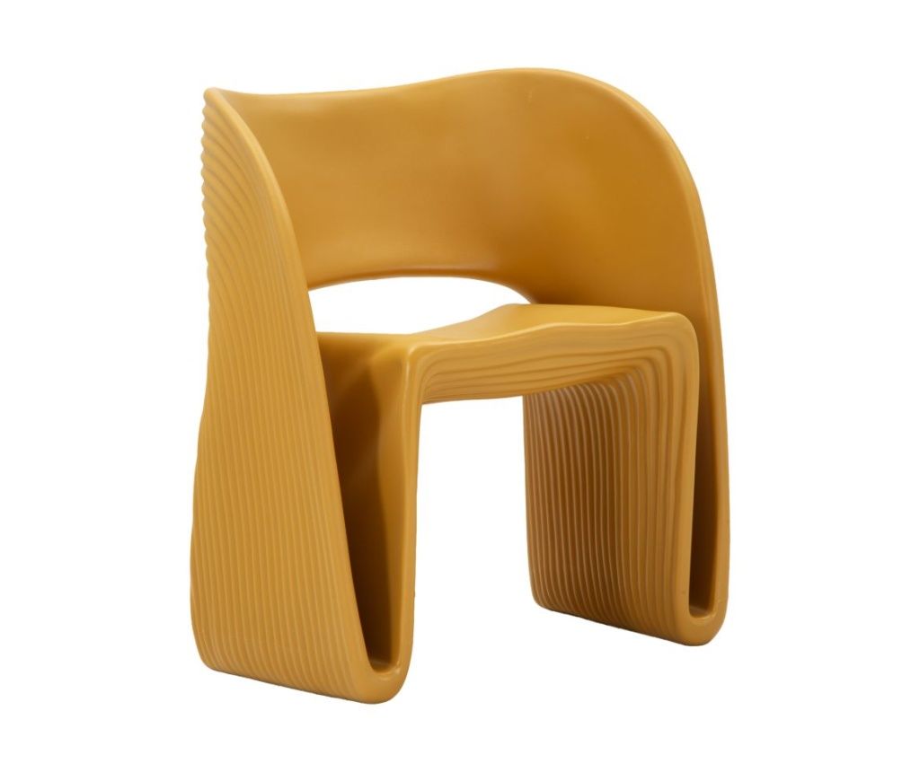 Homok mustárszínű fotel 65x57,5x76 cm (ülésmagasság 45 cm)