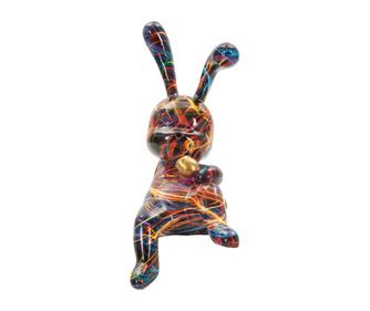 Iepure decorativ psyco -b- cm 21,5x10x22