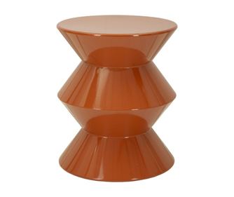 Končna mizica Zag oranžna cm ø 37,5x45