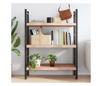 Vilgosbarna fali polc 80x40x6 cm tmr tlgyfbl