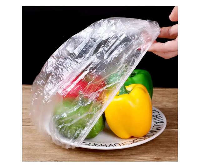 100 db átlátszó, kupak típusú eldobható zacskó ABYZ®™