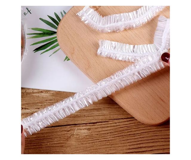 100 db átlátszó, kupak típusú eldobható zacskó ABYZ®™