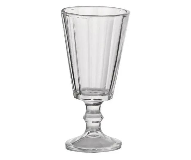 6 db ABYZ üveg aperitif pohárkészlet, mintával és szárral, 61 ml űrtartalommal