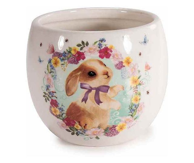 Többszínű kerámia pasztatartó Ø 11 cm x 14 H