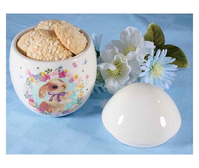 Többszínű kerámia pasztatartó Ø 11 cm x 14 H