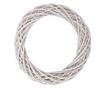 Coronita fehér rattan Ø 50x9 cm