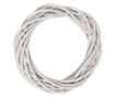 Coronita fehér rattan Ø 20x5 cm