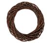 Coronita barna rattan dekoráció Ø 50x8 cm